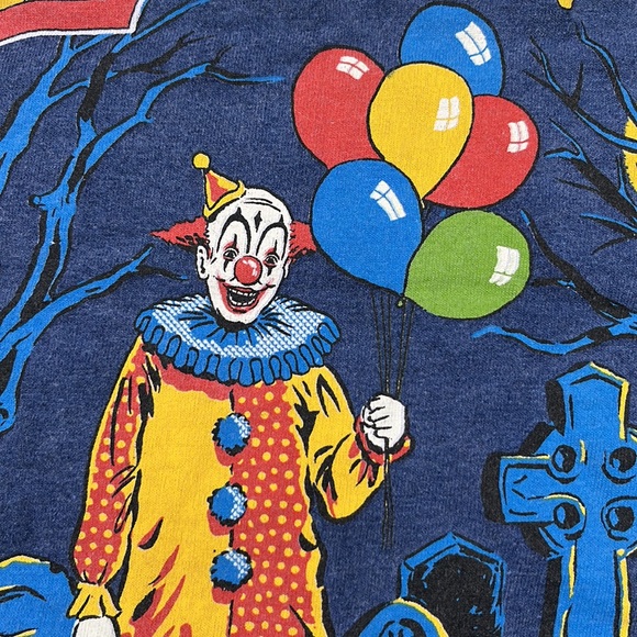 Clowns Are Funny Graphic Raglan Tee - Picture 3 of 14